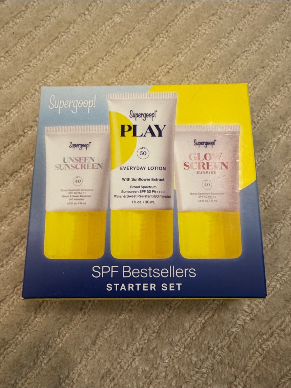 Supergoop! PLAY SPF Bestsellers Starter Set